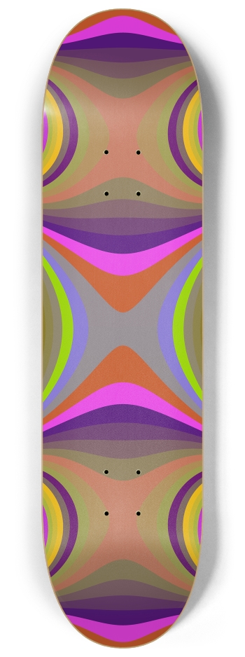 Fractal #1872 #2 8-1/4 Skateboard Deck