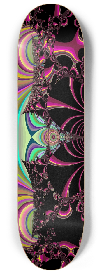 Fractal #1872 #3 8-1/4 Skateboard Deck