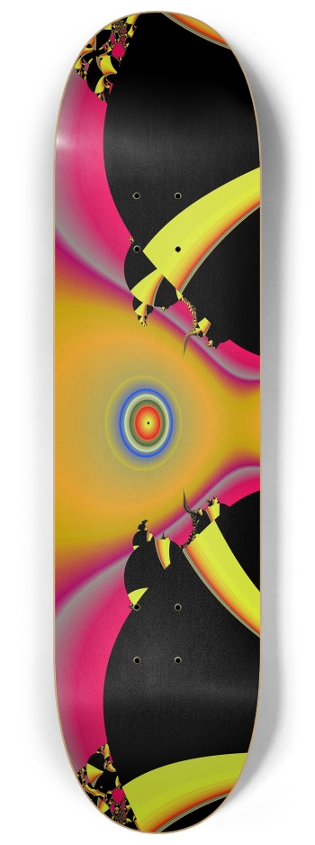 Fractal #1887 #3 8-1/4 Skateboard Deck