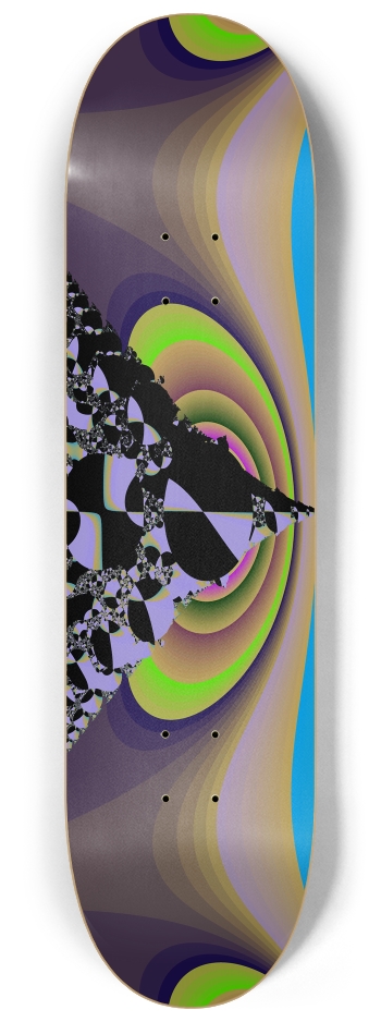 Fractal #1879 #1 8-1/4 Skateboard Deck