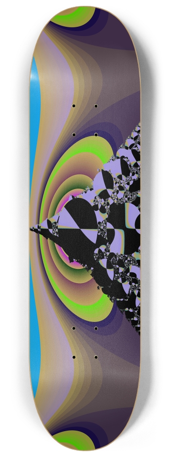 Fractal #1879 #3 8-1/4 Skateboard Deck