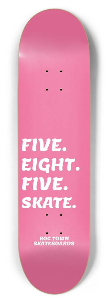 585 PINK 8-1/2 Skateboard Deck