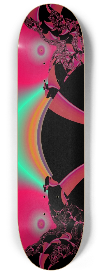 Fractal #1889 #3 8-1/4 Skateboard Deck
