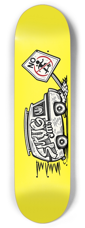 Custom Skateboard Twin Tail 8.375