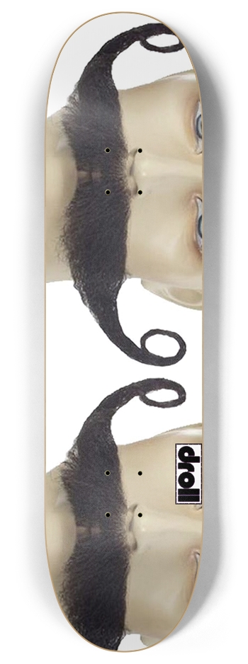 mustache 8 Inch Skateboard Deck