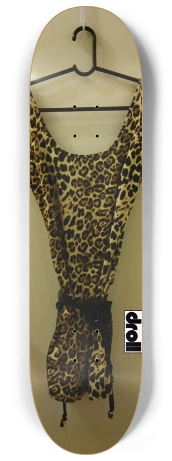 leopard dress 8-1/4 Skateboard Deck