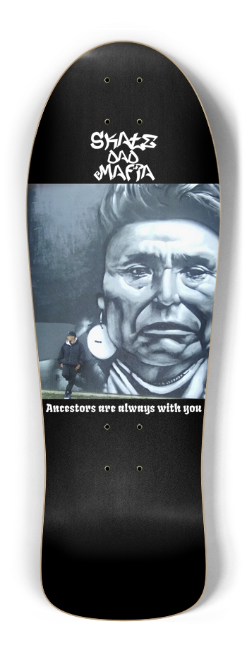 Chief Joseph Mural deck 
