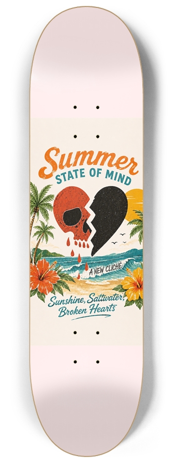 Summer deck 8-1/4 Skateboard Deck