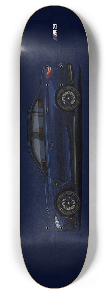 Tanzanite Blue II G80 M3 Base 8 Inch Skateboard Deck