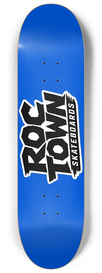 Hard ROC - Blue 8-1/4 Skateboard Deck