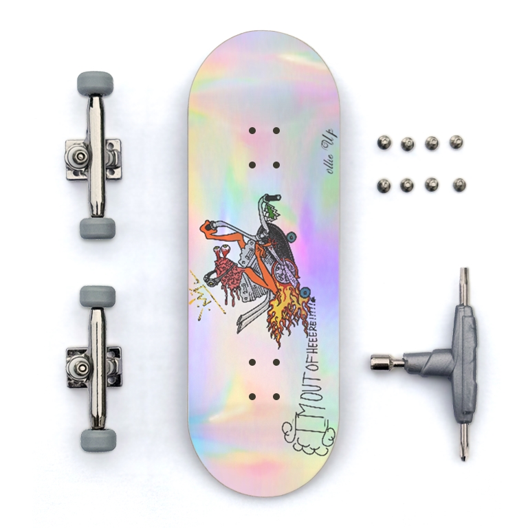 0llieUp: O-U-T/OUT! No.1 Fingerboard