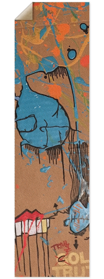 0llieUp: "it's ...it's art" Griptape 9 x 33 Inch Griptape