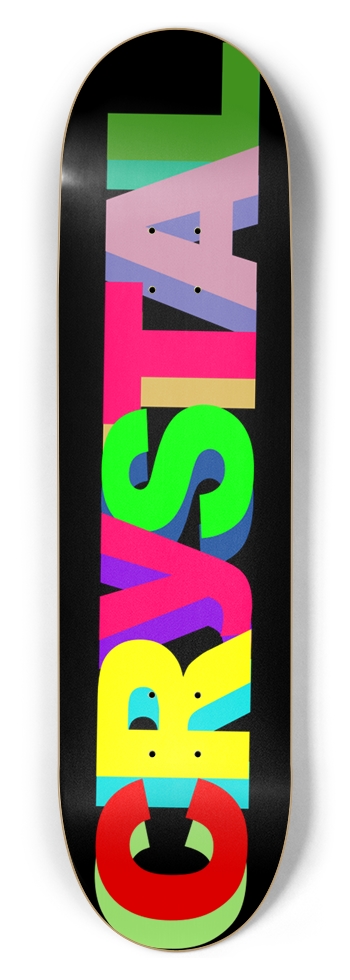 Colors Skateboard 8-1/2 Skateboard Deck