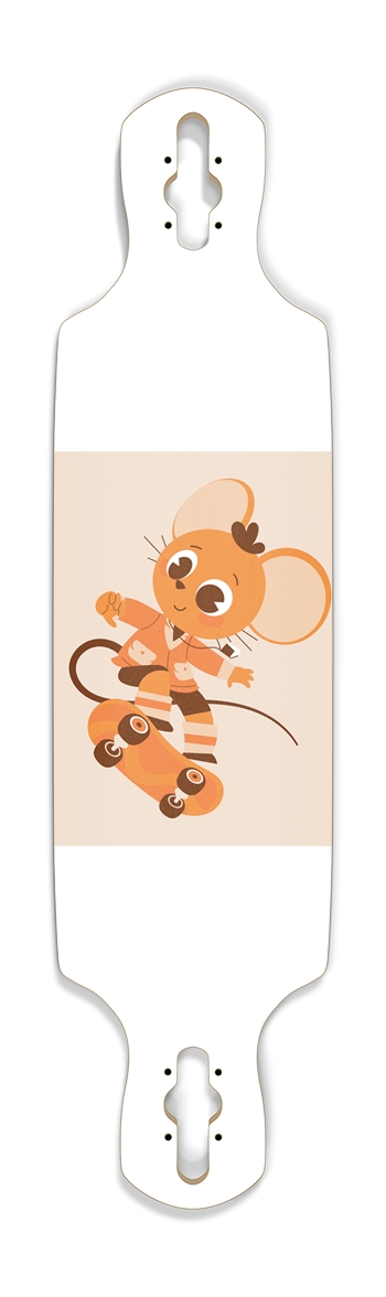 Mousey Skate Longboard Drop Through Longboard