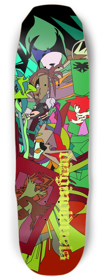 Diaginol Duels Custom Skateboard