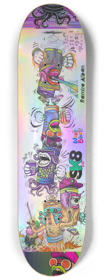 Weird collection 8-1/4 Skateboard Deck