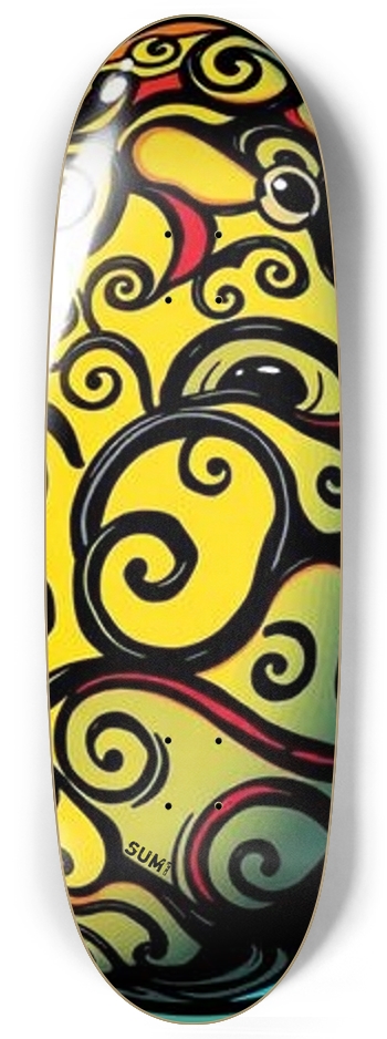 sum1sk8boards easter egg 2 egg shape skateboard Egg Shape