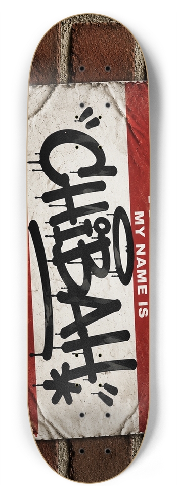 Chicka chicka 8.75 8-3/4 Inch Skateboard