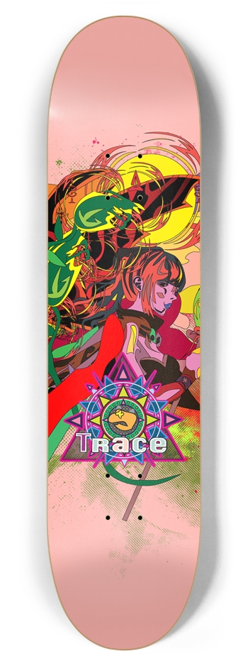 Skateboard Deck_Girlteen 7-7/8 Skateboard Deck