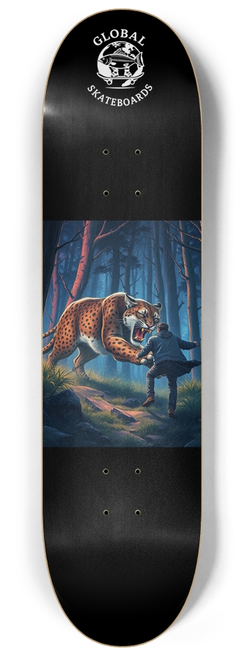 Global Cougar 8-1/4 Skateboard Deck