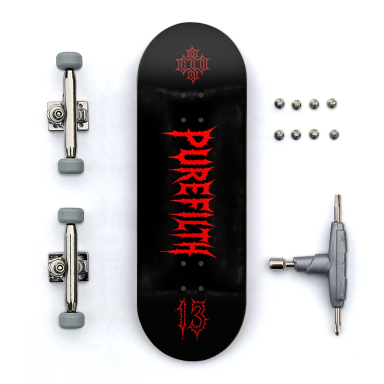 Logo (RED) Fingerboard