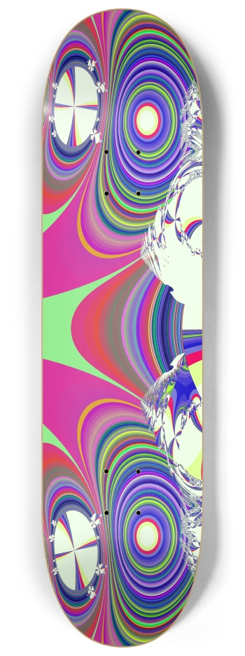 Fractal #1901 #1 8-1/4 Skateboard Deck