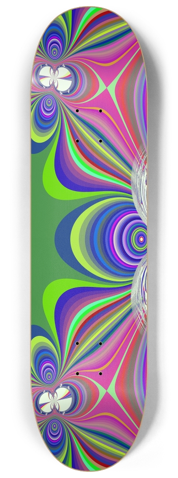 Fractal #1904 #1 8-1/4 Skateboard Deck