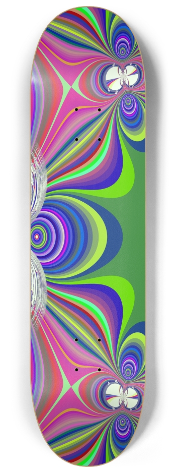 Fractal #1904 #3 8-1/4 Skateboard Deck