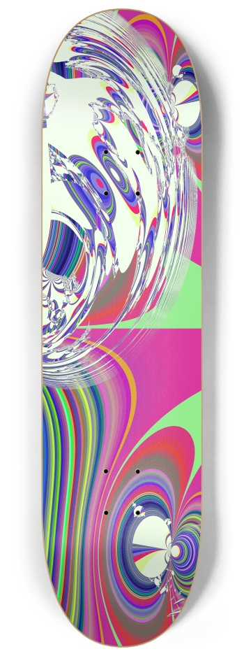 Fractal #1903 #3 8-1/4 Skateboard Deck