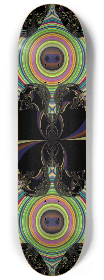 Fractal #1898 #2 8-1/4 Skateboard Deck