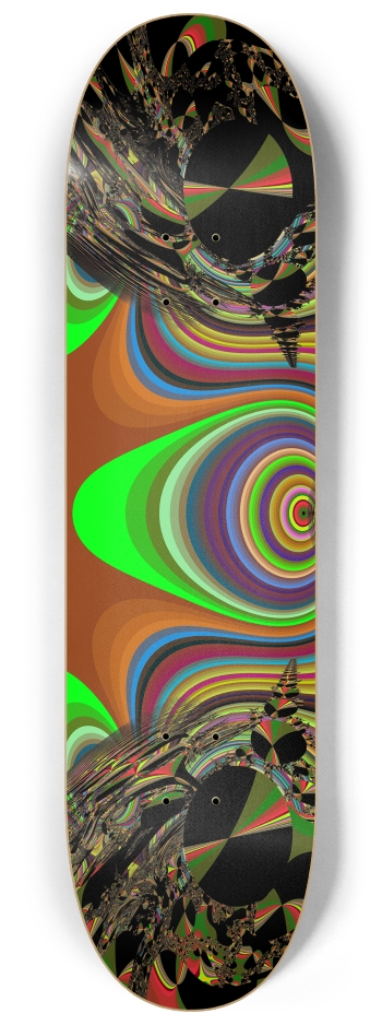 Fractal #1894 #1 8-1/4 Skateboard Deck