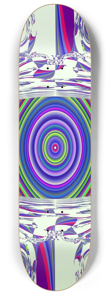 Fractal #1900 #2 8-1/4 Skateboard Deck
