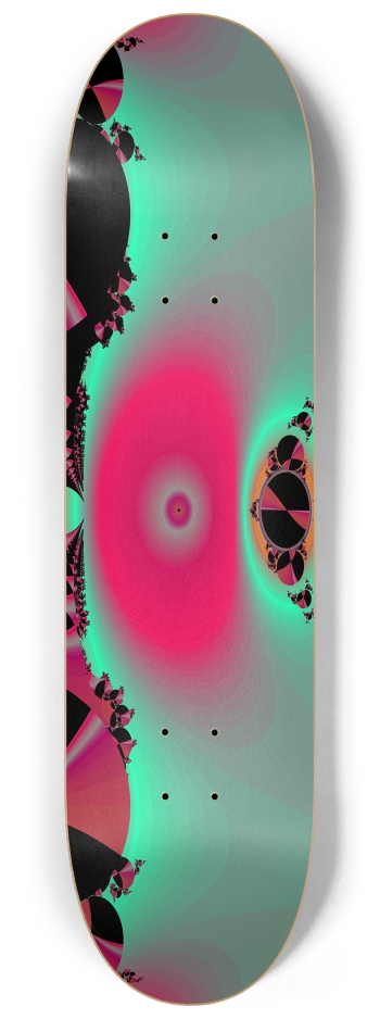 Fractal #1893 #3 8-1/4 Skateboard Deck