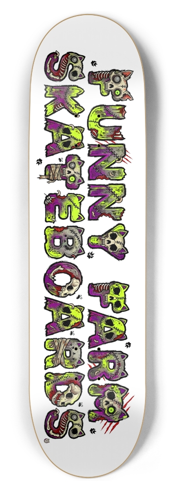 Zombie Cat WH1 8-1/2 Skateboard Deck