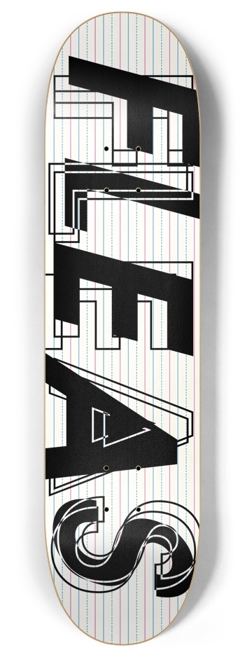 FLEAS #2 8 Inch Skateboard Deck