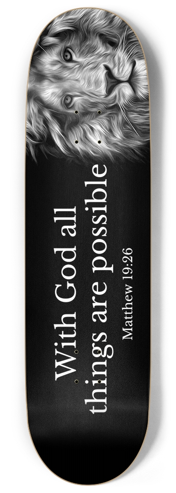 Matthew 19:26 Skateboard