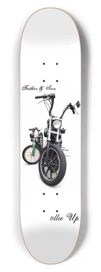 0llieUp: Father & Son 7-5/8 Skateboard Deck