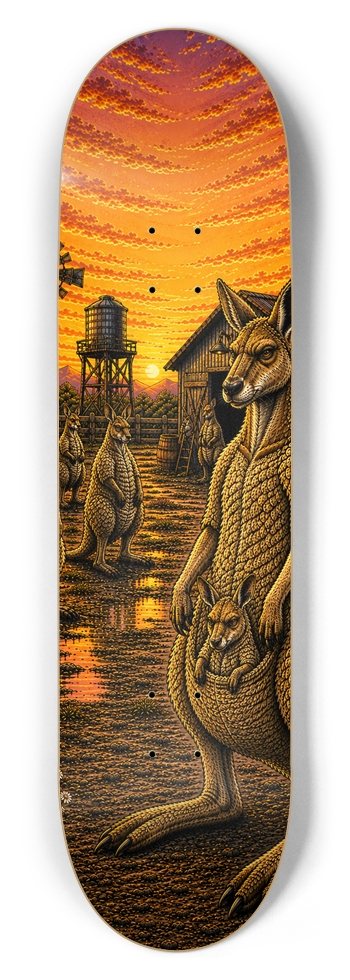 Lambaroo Party 8-1/2 Skateboard Deck