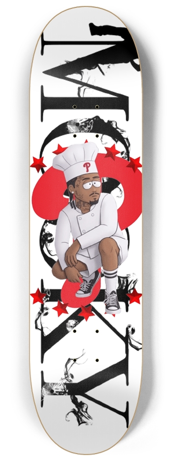 RichKidz "Chef MOOKY" Skateboard 8-1/4 Skateboard Deck
