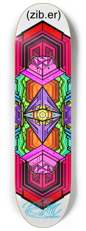 COMMUNITY ARTIST'S DESIGN (RYAN"SKETCH"MARTIN) 8-1/4 Skateboard Deck