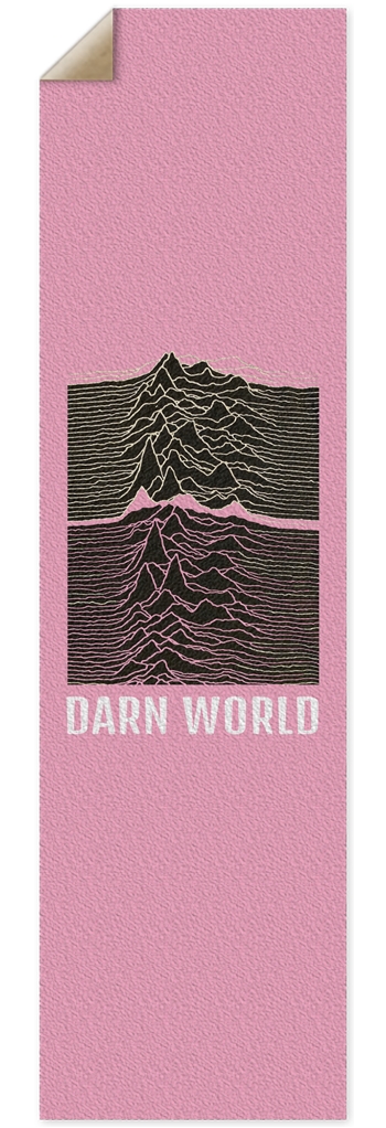 TOY DIVISION 10” grip tape PINK 10 x 36 Inch Griptape