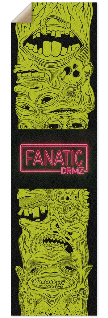 "ILL FACE" FD Griptape 10 x 36 Inch Griptape