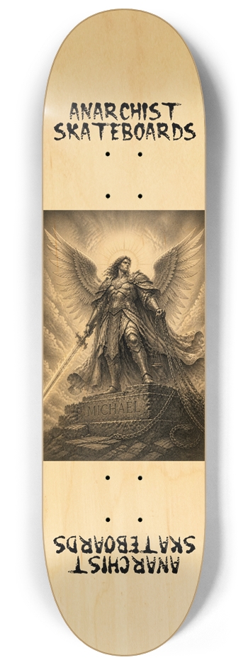 ANARCHIST MICHAEL LIMITED EDITION OF 100 8-1/4 Skateboard Deck