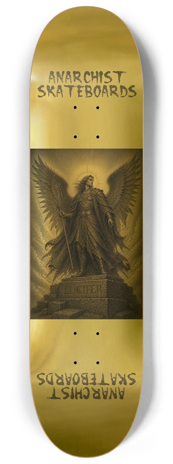 ANARCHIST LUCIFER LIMITED EDITION OF 100 8-1/4 Skateboard Deck