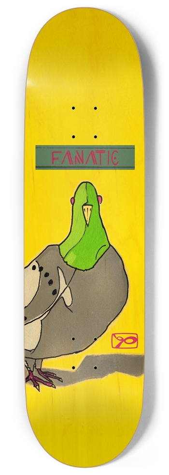 YELLOW PIGION FD DECK 9 Inch Skateboard