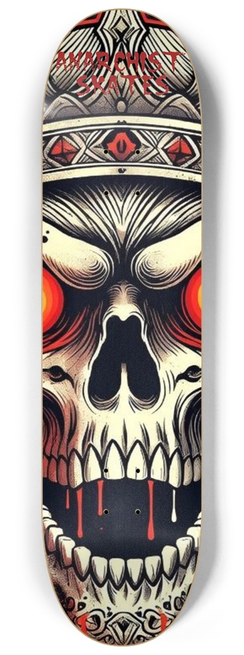 ANARCHIST SKATES 8-1/4 Skateboard Deck