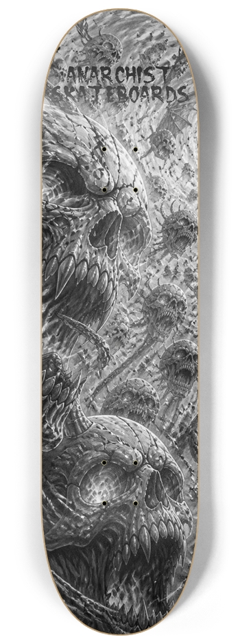 ANARCHIST SKULL 8-1/4 Skateboard Deck