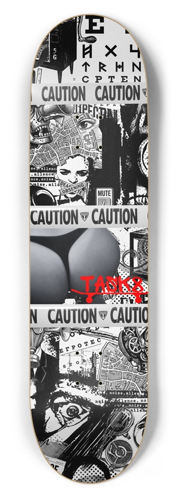 Task8 Urban Grunge Deck 8-1/2 Skateboard Deck