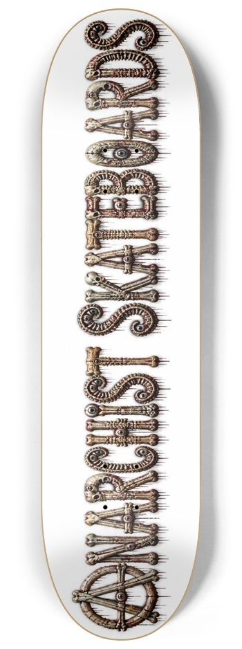 ANARCHIST SKATEBOARDS 8-1/4 Skateboard Deck