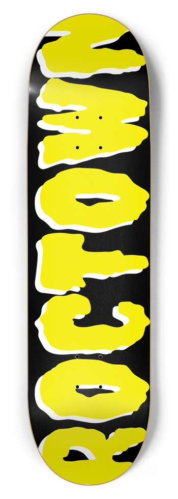 Yellow Ryder 8-3/4 Inch Skateboard
